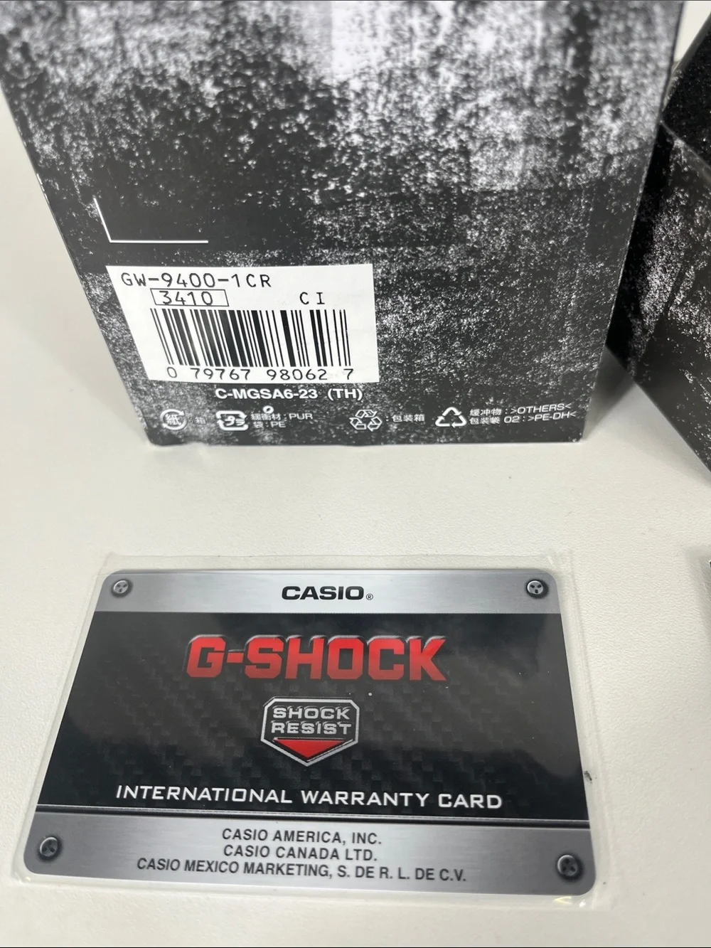 Casio G-Shock Black Digital Watch with Red Accents RANGEMAN MASTER OF G !!!